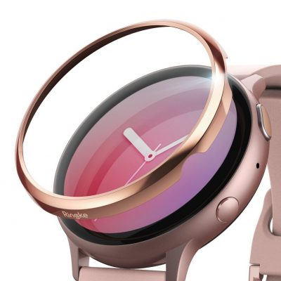 Ringke Nakładka na tachymetr do Galaxy Watch Active 2 40mm Gloss Pink RGK1069SGRS