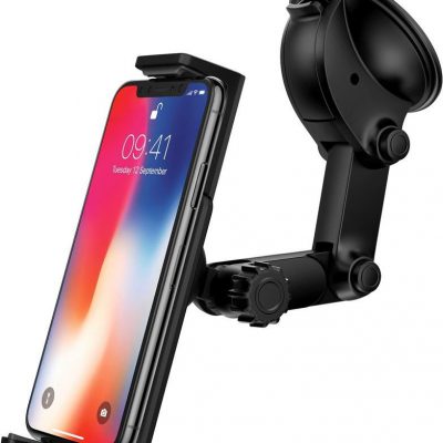 Ringke Uchwyt Ringke Ringke Monster Car Mount regulowany uchwyt samochodowy na deskę rozdzielczą szybę czarny ACCM0001-RPKG