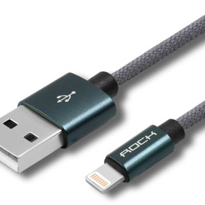 ROCK Kabel USB ROCK Lightning Nylonowy do iPhone 100 cm