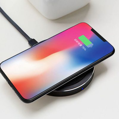 Rock Ładowarka indukcyjna Qi Fast charging biała 3117X27