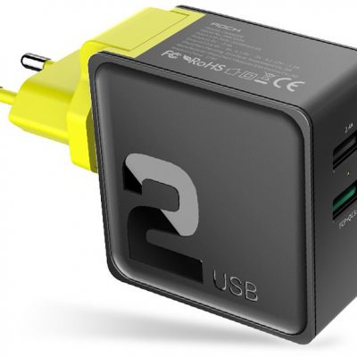 Rock Ładowarka Sieciowa USB 2,4A Quick Charge 3.0 732
