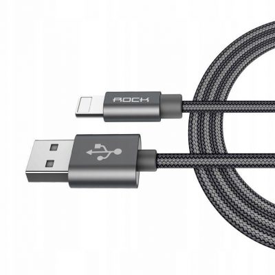 Rock Oryginalny Kabel Usb do iPhone 6 7 8 X S 1M