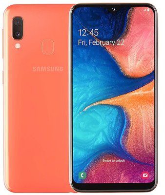 Samsung Galaxy A20e 32GB Dual Sim Koralowy