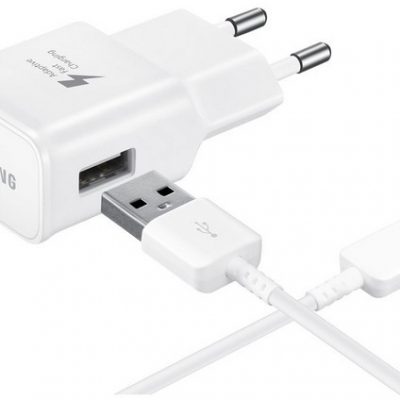 Samsung ładowarka sieciowa oryginalna EP-TA20EW 2A + ECB-DN930CW USB-C biała do ZTE Nubia Z17 mini