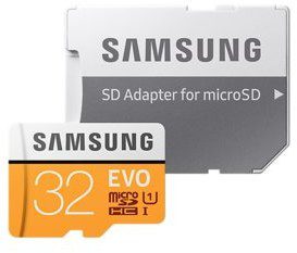 Samsung Samsung EVO microSDHC 32GB UHS-I U1 (MB-MP32GA/EU)