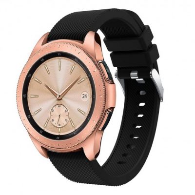 Samsung Tech-Protect PASEK TECH-PROTECT SMOOTHBAND GALAXY WATCH 42MM BLACK BRANSOLETA CASE