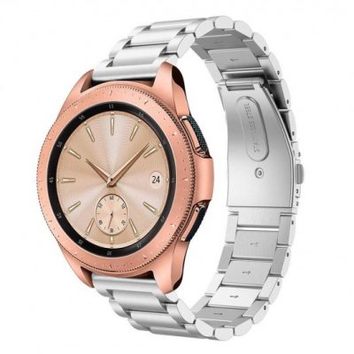 Samsung Tech-Protect PASEK TECH-PROTECT STAINLESS GALAXY WATCH 46MM SILVER BRANSOLETA CASE