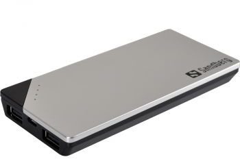 Sandberg Powerbank 6000mAh 2xUSB szary SB420-19