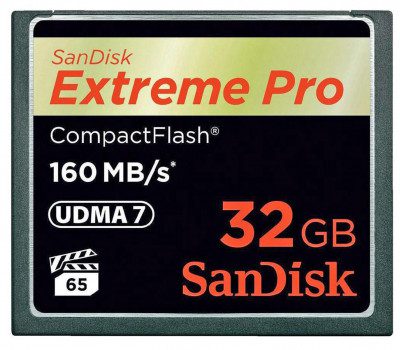 SanDisk Extreme Pro 32GB (SDCFXPS-032G-X46 / 123843)
