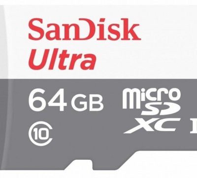SanDisk MicroSD SDXC 64GB Class UHS-I (SDSQUNB-064G-GN3MN)