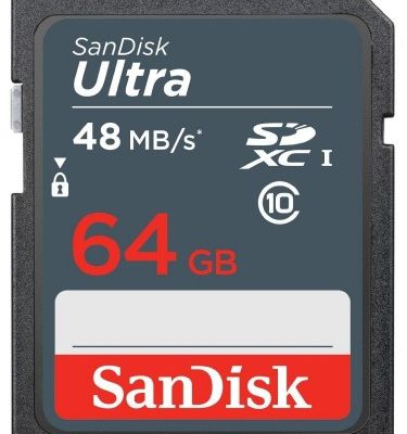 SanDisk SDXC Ultra Class 10 64GB Class 10 (SDSDUNB-064G-GN3IN)
