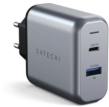 SATECHI SATECHI 30W DUAL-PORT WALL CHARGER ST-MCCAM-EU