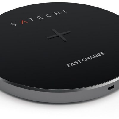 SATECHI Satechi ładowarka bezprzewodowa Qi space gray ST-WCPM