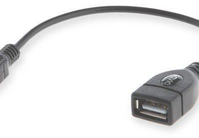 Savio Kabel USB 2.0 CL-58 mini B (M) - A (F) OTG 10 sztuk CL-58