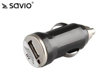 SAVIO Ładowarka samochodowa SA-02, 1xUSB SA-02