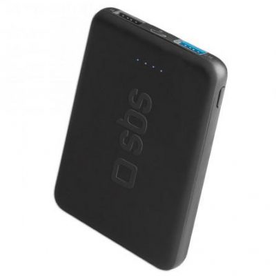 SBS 5000 mAh Pocket 2xUSB czarny