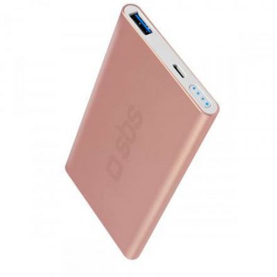 SBS 5000 mAh USB 2.1A Rose Gold