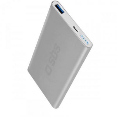 SBS 5000 mAh USB 2.1A Silver