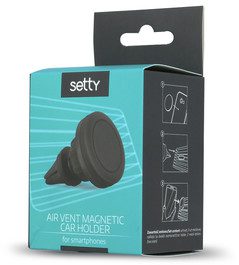 Setty UCHWYT SAMOCHODOWY MAGNETYCZNY DO KRATKI zakupy dla domu i biura 5900495562371