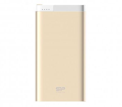 Silicon Power Power Bank 10000 mAh 2.1A USB złoty