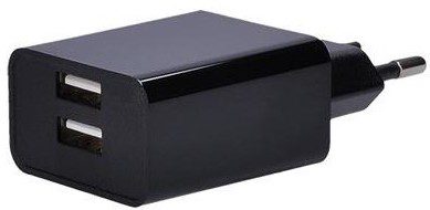Solight Solight DC48A - Adapter do ładowania 2xUSB/3100mA/230V czarny