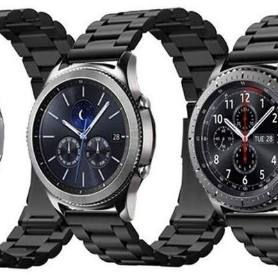 Spigen Bransoleta Modern Fit Band do Galaxy Watch 46mm Gear S3 Black 600WB24983