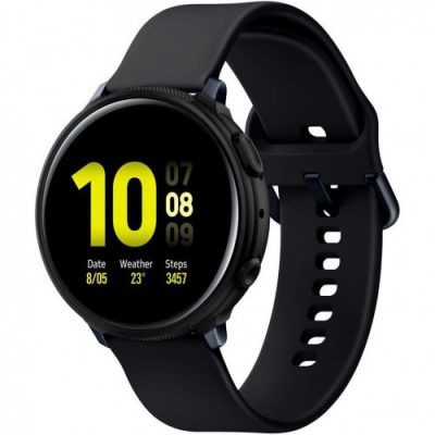 Spigen Etui Liquid Air Galaxy Watch Active 2 44mm, czarne 8809685620440