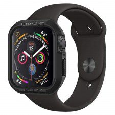 Spigen Etui Rugged Armor Apple Watch 4 - 44mm, czarne 8809613760354