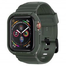 Spigen Etui Rugged Armor Pro Apple Watch 4 - 44mm, zielone 8809640254222