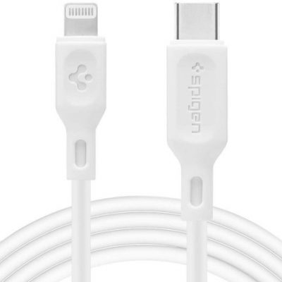 Spigen Kabel Spigen DuraSync PD USB-C do Lightning C10CL 1m, biały 8809613768947