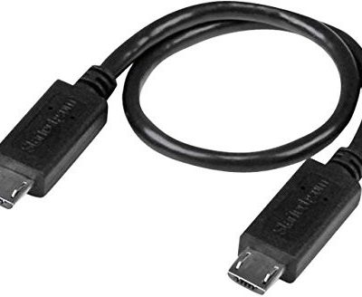 StarTech UUUSBOTG8IN 8 in OTG Micro USB to Micro B M/M Cable UUUSBOTG8IN