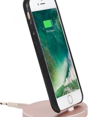 StilGut STACJA DOKUJĄCA IPHONE LIGHTNING DOCK, OVAL RÓŻOWO ZŁOTY - B01M9A466I