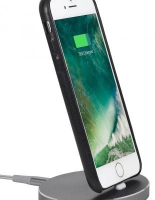 StilGut STACJA DOKUJĄCA IPHONE LIGHTNING DOCK, OVAL SZARY - B01M23OSCR