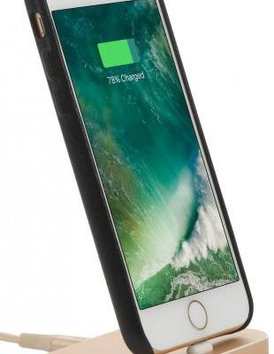 StilGut STACJA DOKUJĄCA IPHONE LIGHTNING DOCK, SQUERE ZŁOTY - B01M9A43QC
