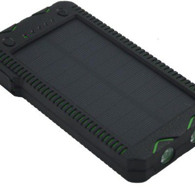 Sunen S12000G ładowarka solarna 12000mAh z latarką LED
