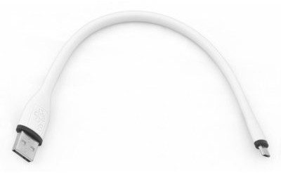 TB Kabel Micro USB 25cm Biały silikonowy AKTBXKU2SIBA25W