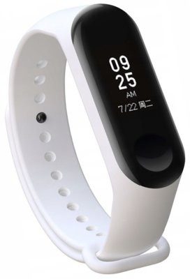 TECH-PROTECT Pasek TECH-PROTECT Smooth do Xiaomi Mi Band 3/4 Biały
