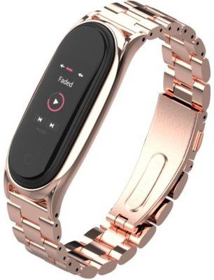 TECH-PROTECT Pasek TECH-PROTECT Stainless do Xiaomi Mi Band 5 Różowo-złoty