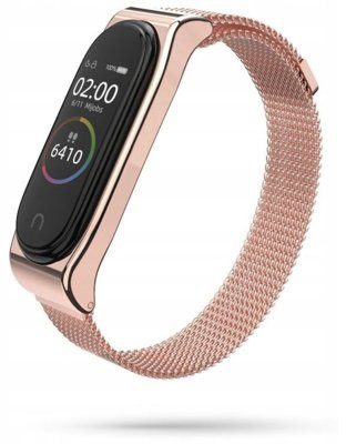 TECH-PROTECT TECH-PROTECT Pasek TECH-PROTECT do Mi Band 3/4 Różowe złoto