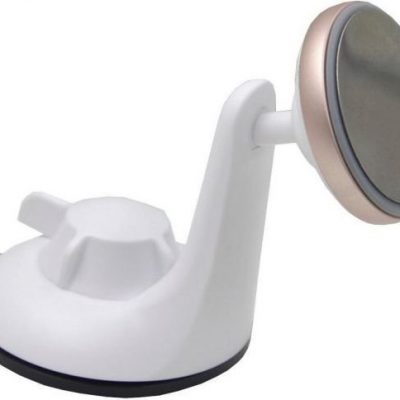 Techly Uchwyt Samochodowy uchwyt magnetyczny do smartphone GPS na szybę biały 026265
