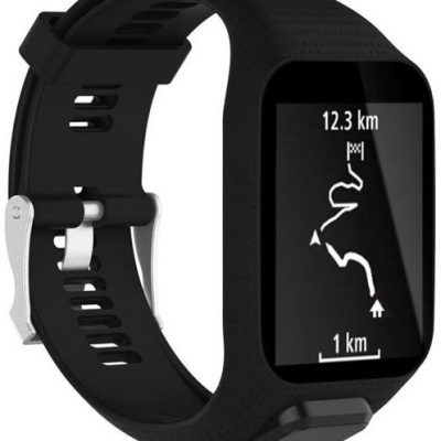 TomTom Alogy Pasek do zegarka Runner Spark 2 3 czarny 5902738984840