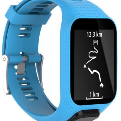 TomTom Alogy Pasek do zegarka Runner Spark 2 3 niebieski 5902738984860