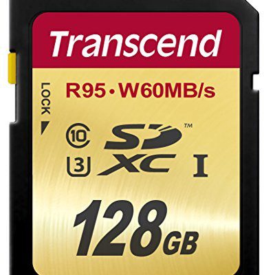 Transcend pamięć flash, czarny 128 GB 0760557835295