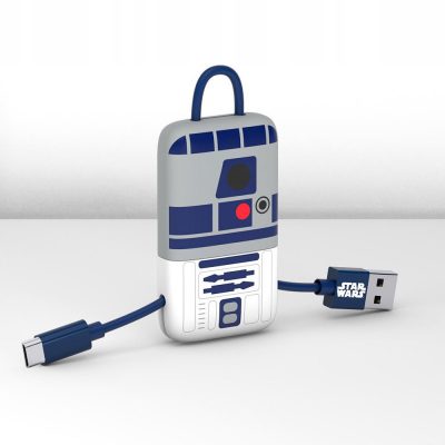 TRIBE Kabel micro Usb Keyline 22cm Star Wars R2 D2