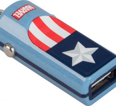 Tribe Ładowarka Samochodowa 1xUSB CaptainAmerica