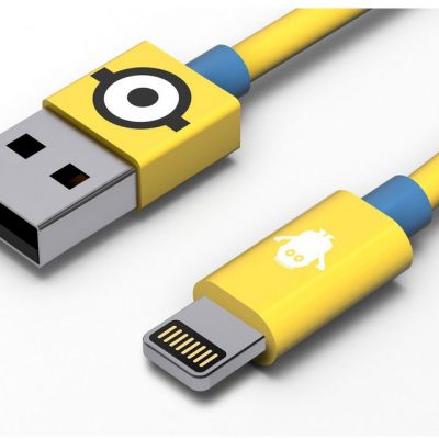 TRIBE Minionki Kabel lightning MFi 1,2 m Carl