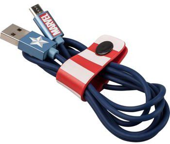 Tribe Tribe Marvel microUSB 120 cm Kapitan Ameryka CMR21601