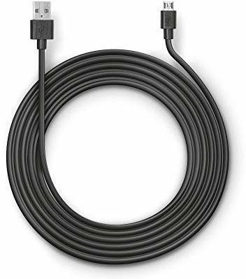 Trust Gaming GXT 224X Xbox One Micro USB kabel do ładowania (3 m) czarny 23348