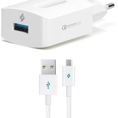 TTec Ładowarka Sieciowa SpeedCharger 3.0 + kabel micro USB
