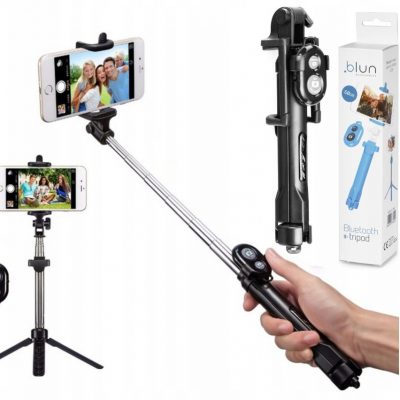 Uchwyt Do Zdjęć Selfie Stick Statyw Bluetooth
